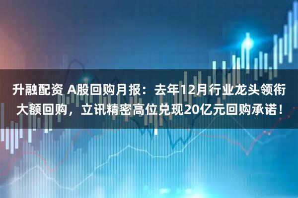 升融配资 A股回购月报：去年12月行业龙头领衔大额回购，立讯精密高位兑现20亿元回购承诺！